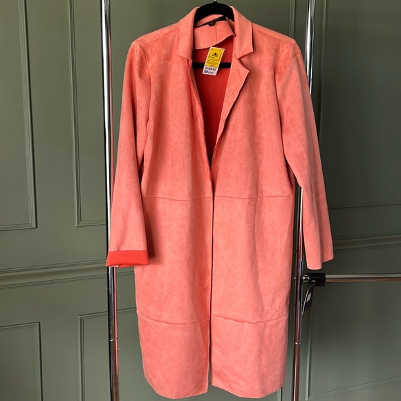 Orange Marc New York Suede Jacket - Picture 1 of 2